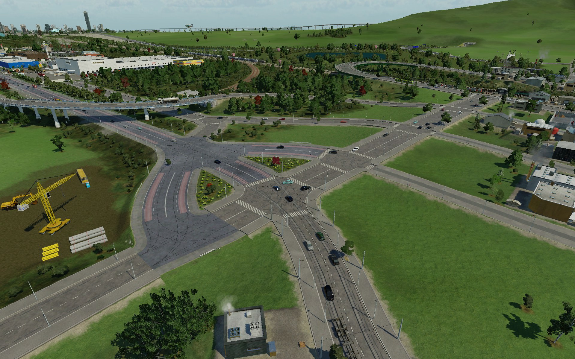 Rush hour in Niemeck