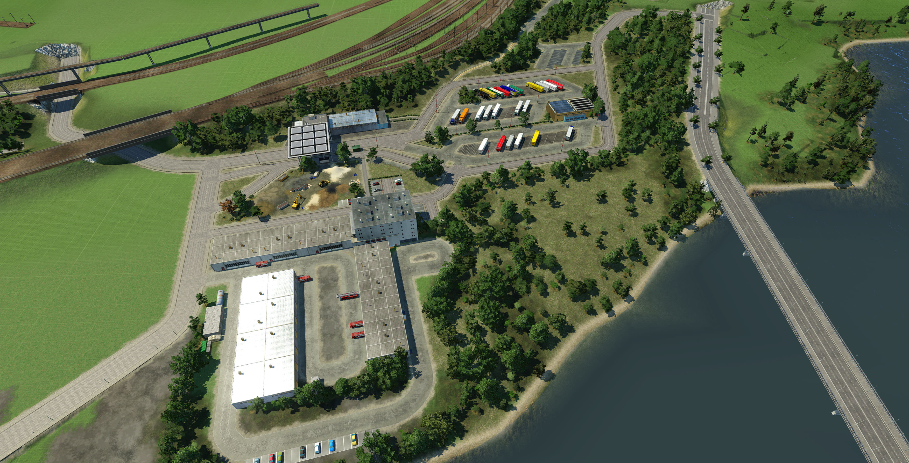Industrieprojekt 1.0 - Tor 6 und Werksfeuerwehr