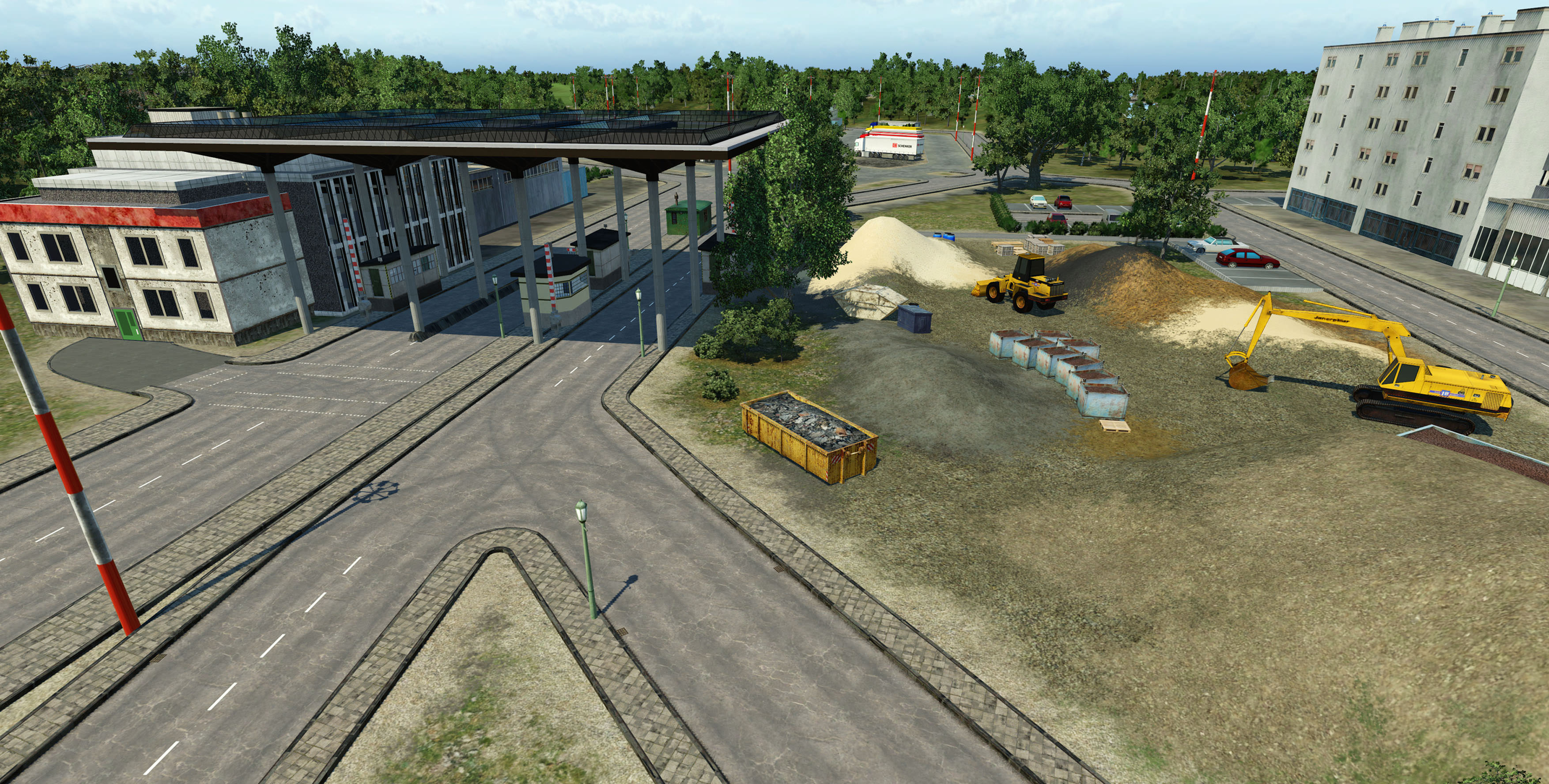 Industrieprojekt 1.0 - Tor 6 und Werksfeuerwehr