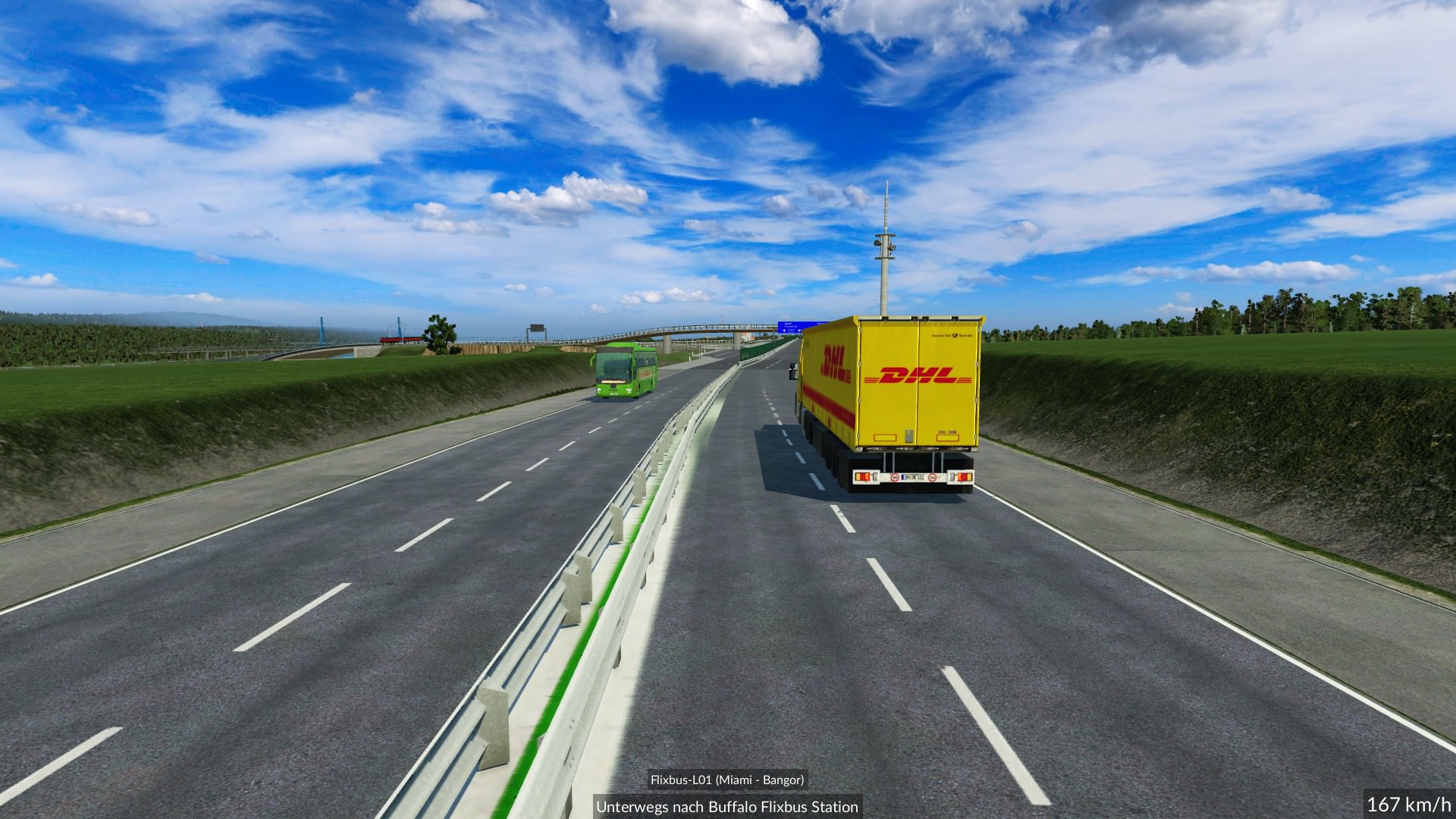 Viel Verkehr auf der Autobahn