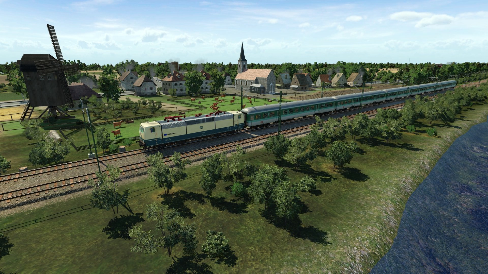 Erster Zug nach Emmerich
