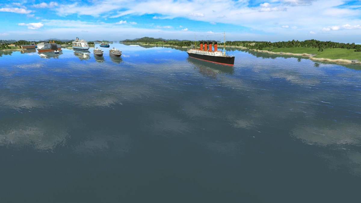 Kreutzfahrt Armada auf dem Fjord