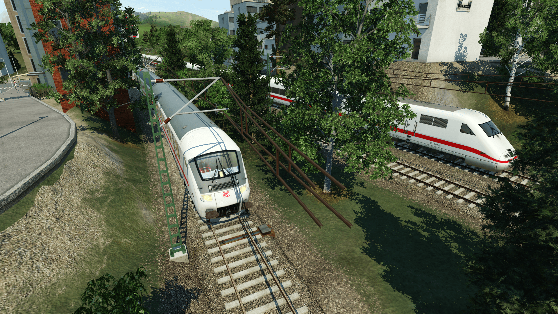 Parallel Ausfahrt
