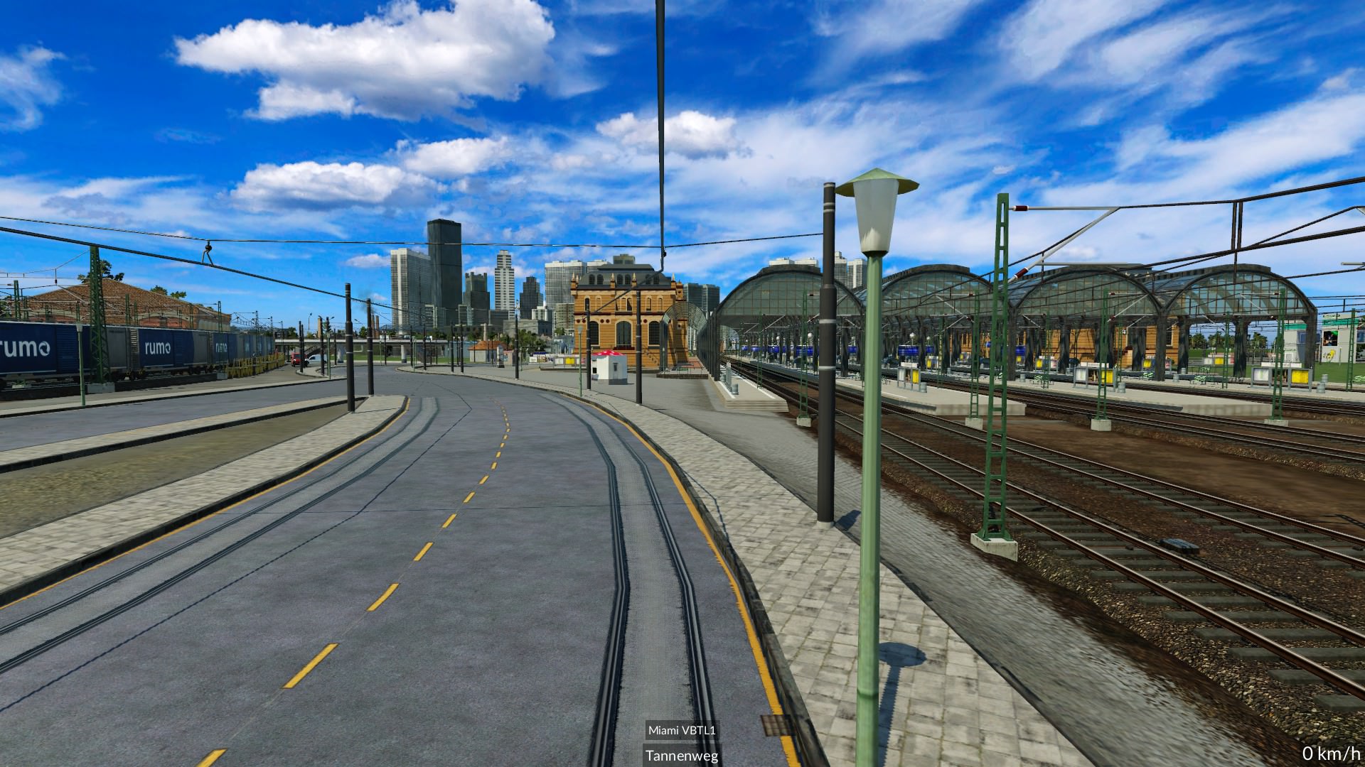 Blick auf den HBF MIami