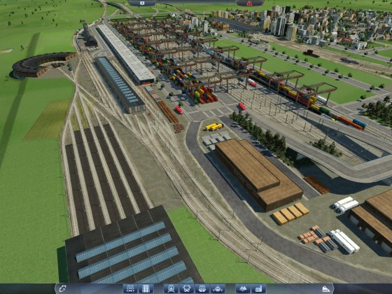 Güter- und Umschlagbahnhof