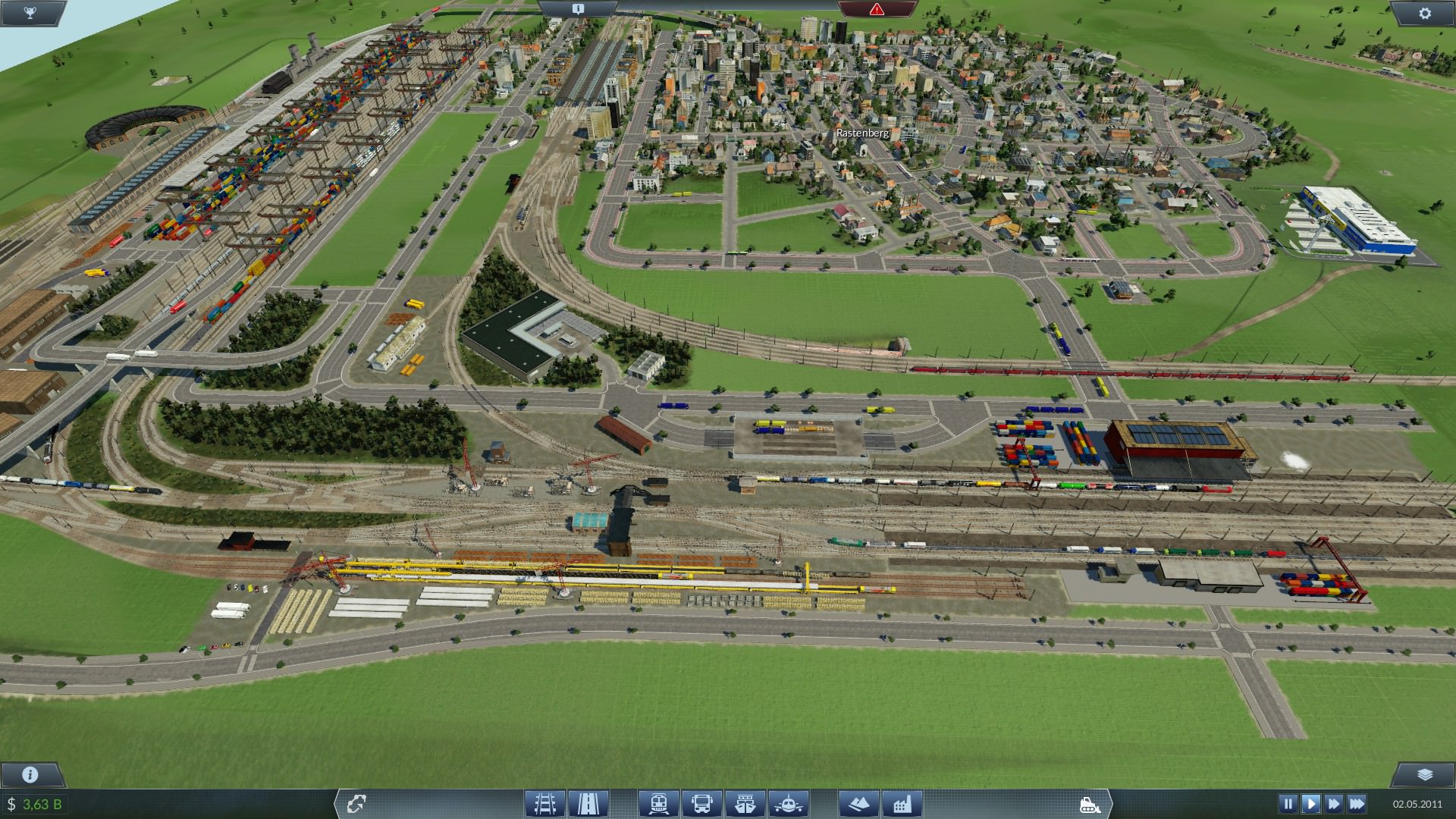 Die komplette Stadt :-)