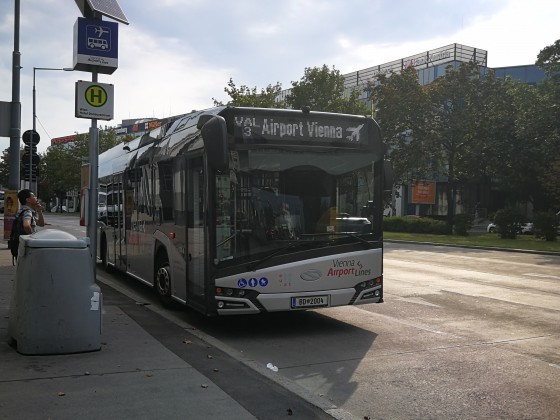 Solaris Urbino 12 in der Siebeckstrasse (Kagran).