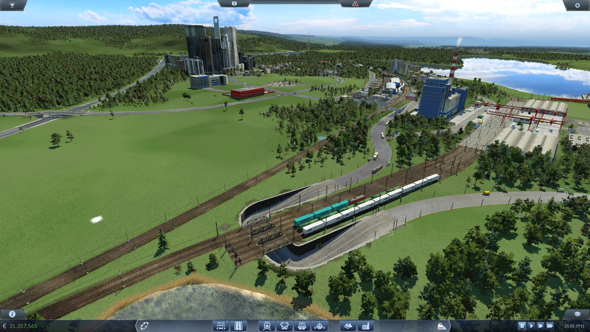 Washington Güterbahnhof Fiktiv
