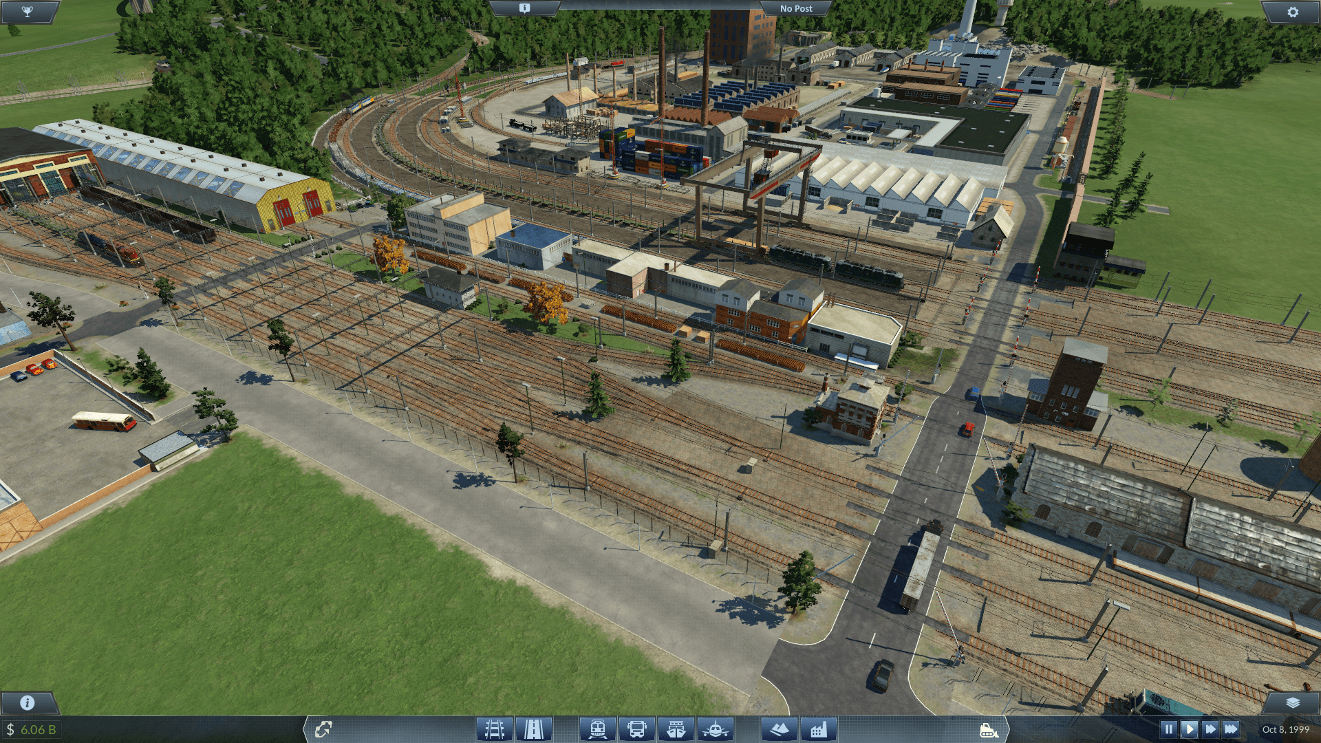 Depot mit kleinem Betriebswerk - Maschinenfabrik