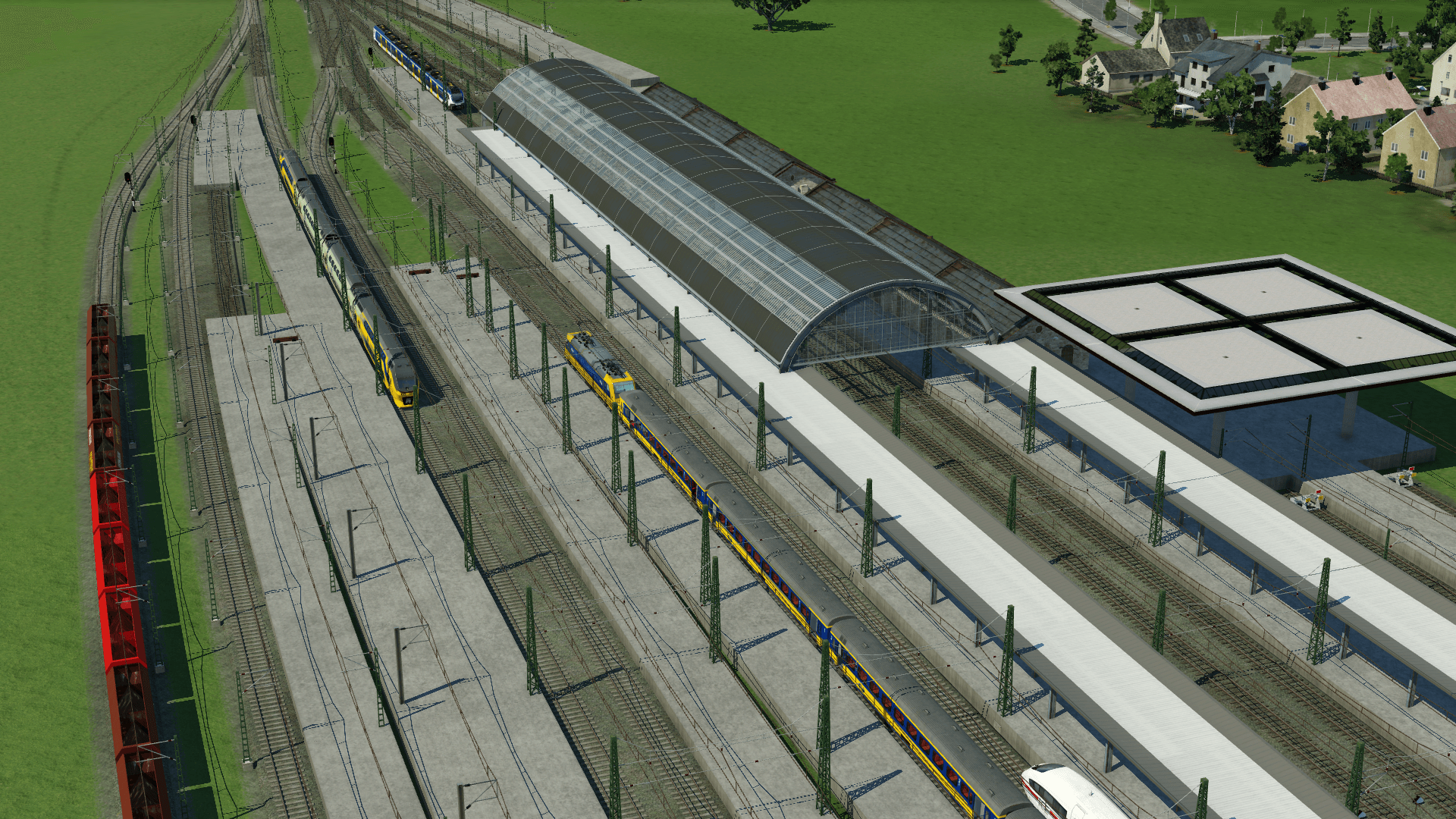 Station Zwolle overview