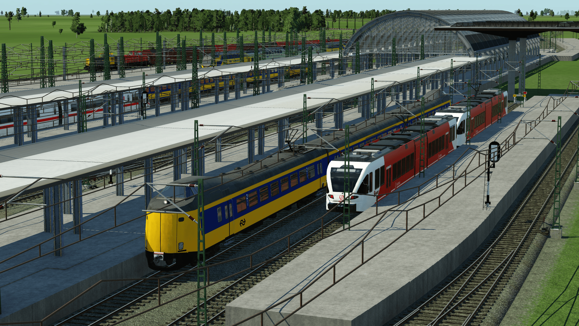 Station Zwolle Tracks 14, 15 and 16