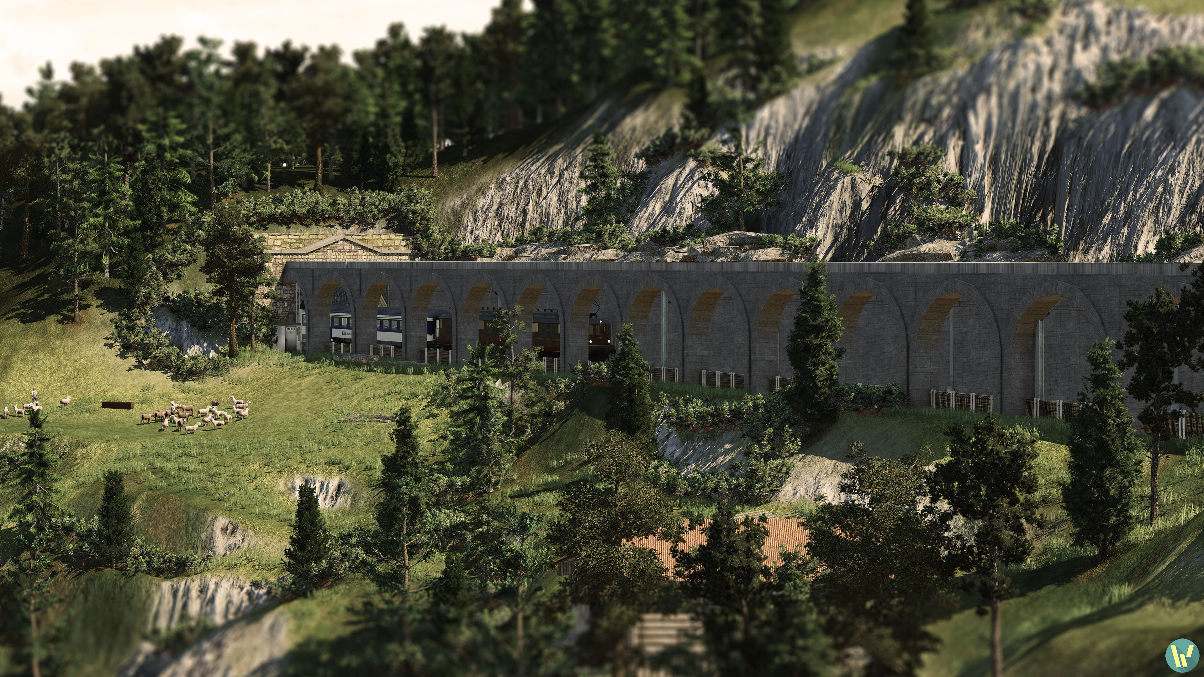 Steinschlagschutztunnel (Nordrampe)