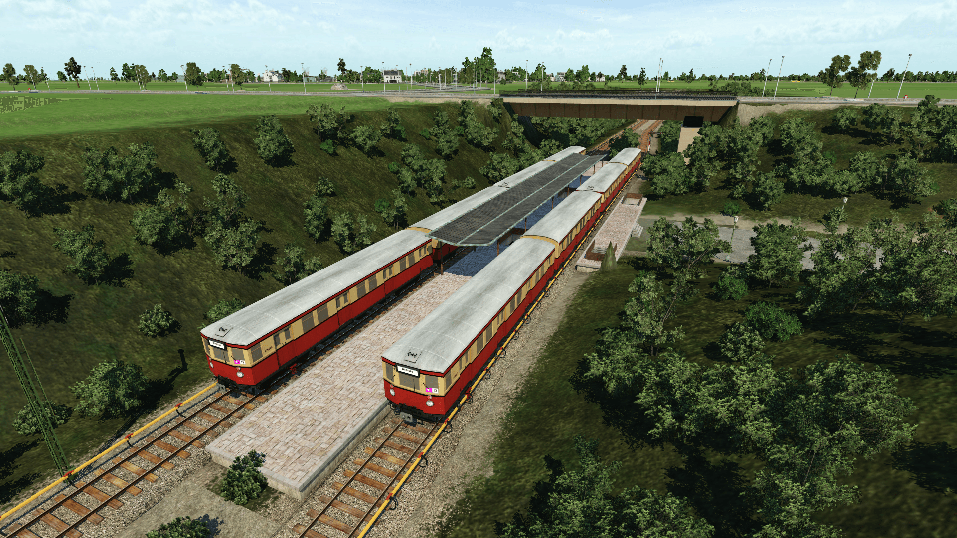 Zwei BR 475 im Bahnhof Humboldthain