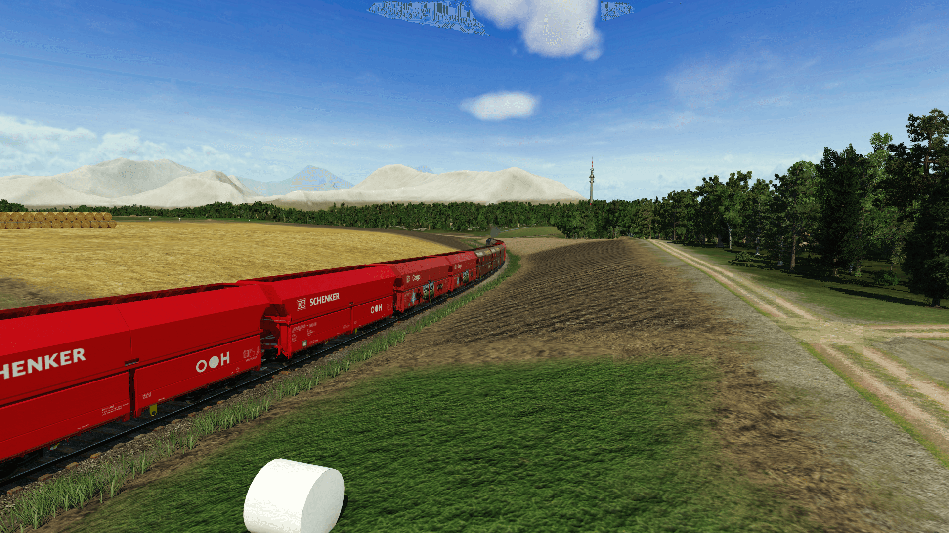 Erzzug auf der Nebenbahn