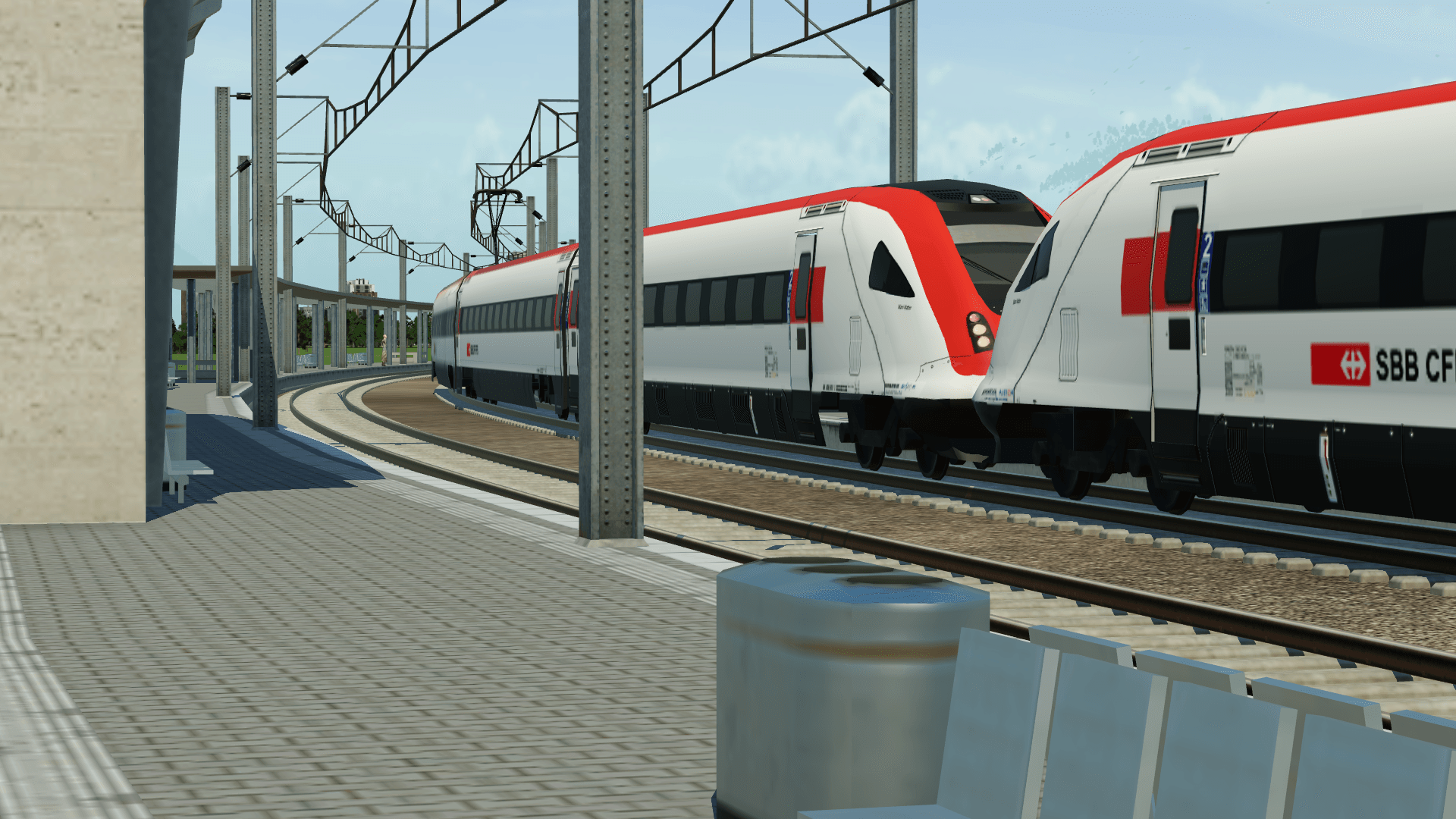 ICN Durchfahrt in Belp