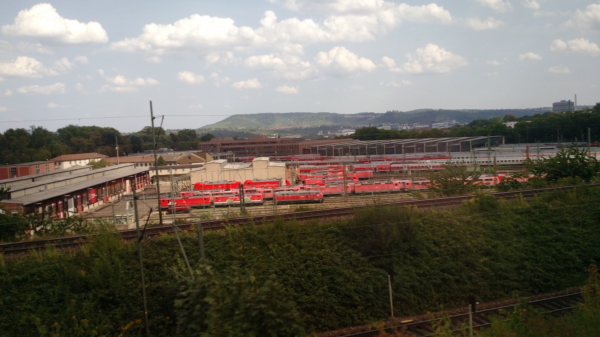 Betriebswerk nähe Stuttgart HBF