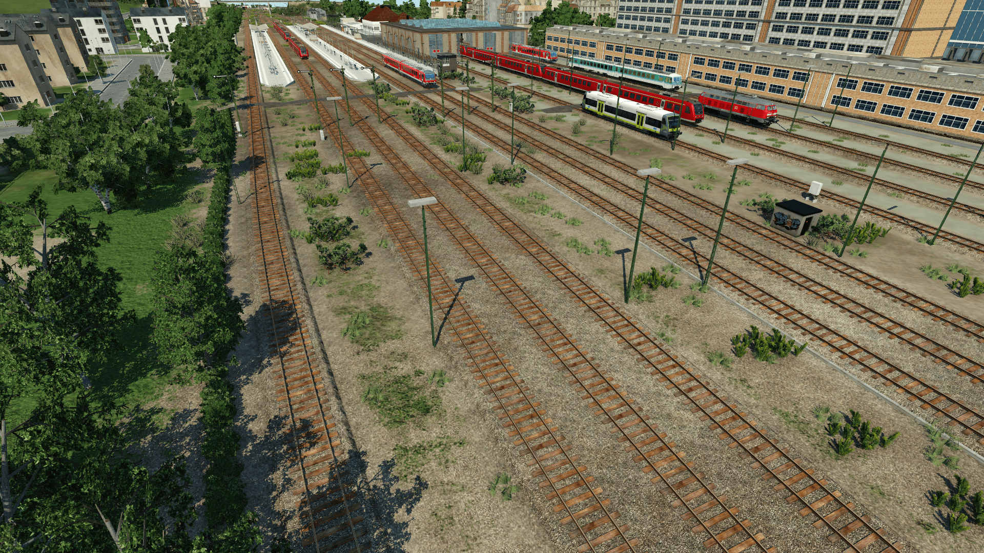 Am Bahnhof Mittenberg