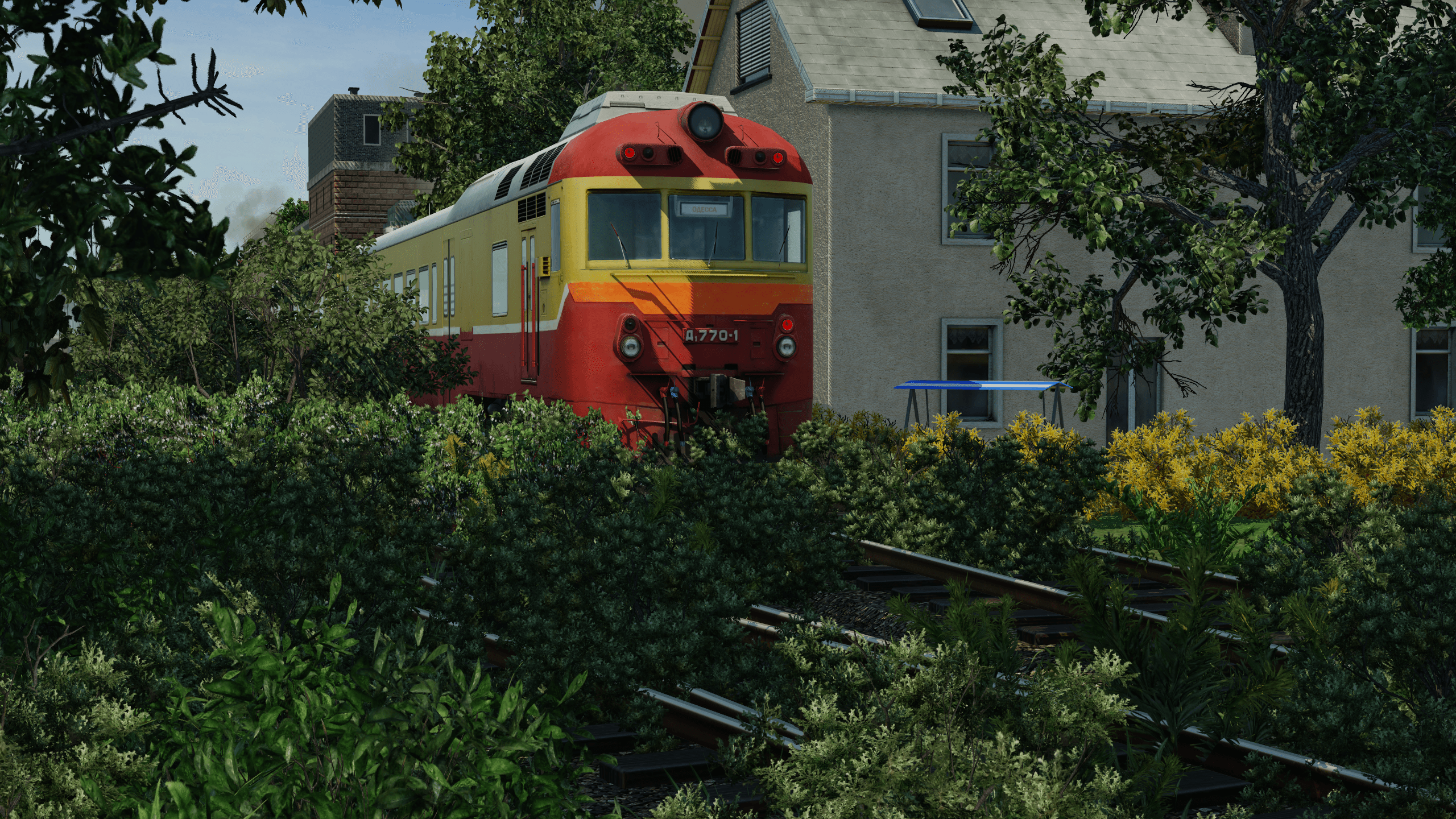 Nebenbahn aus Richtung Иртыш