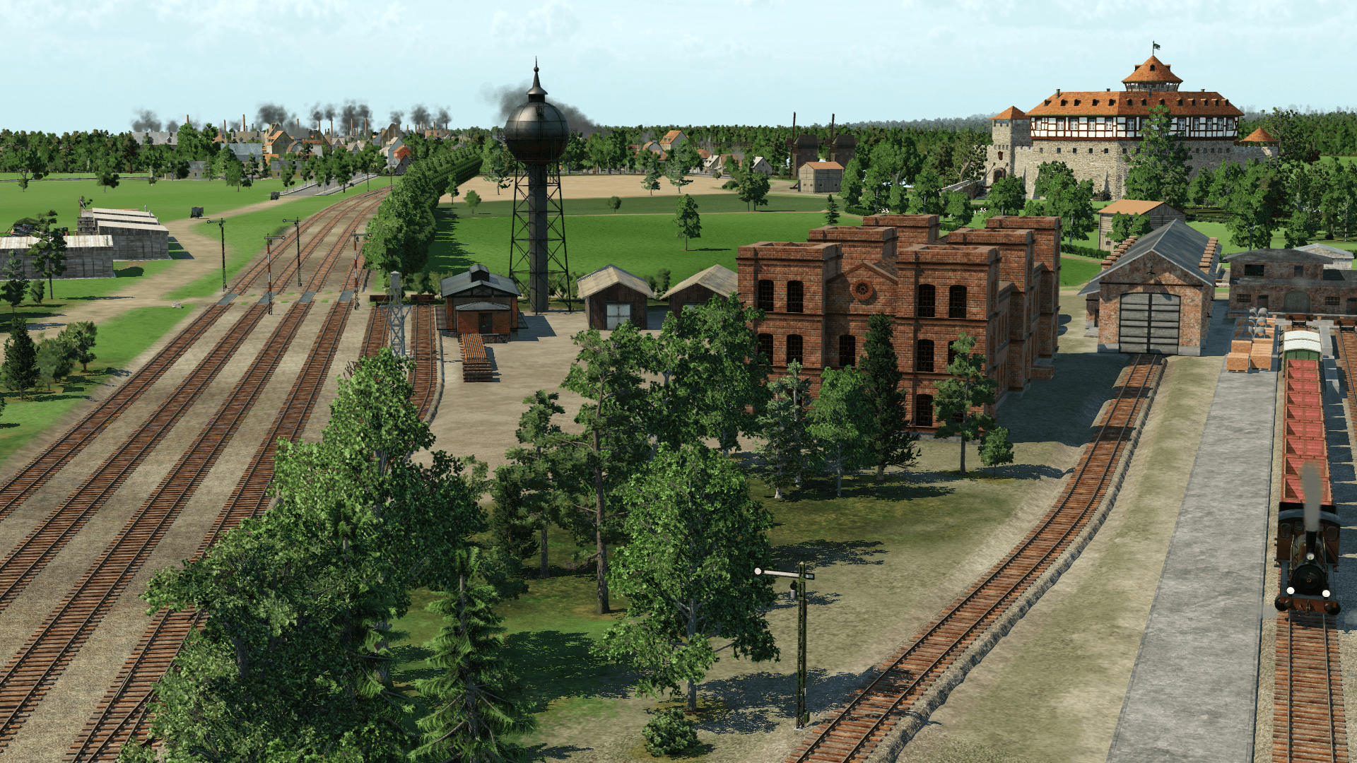 Der lange weg zur Stadt "1915"