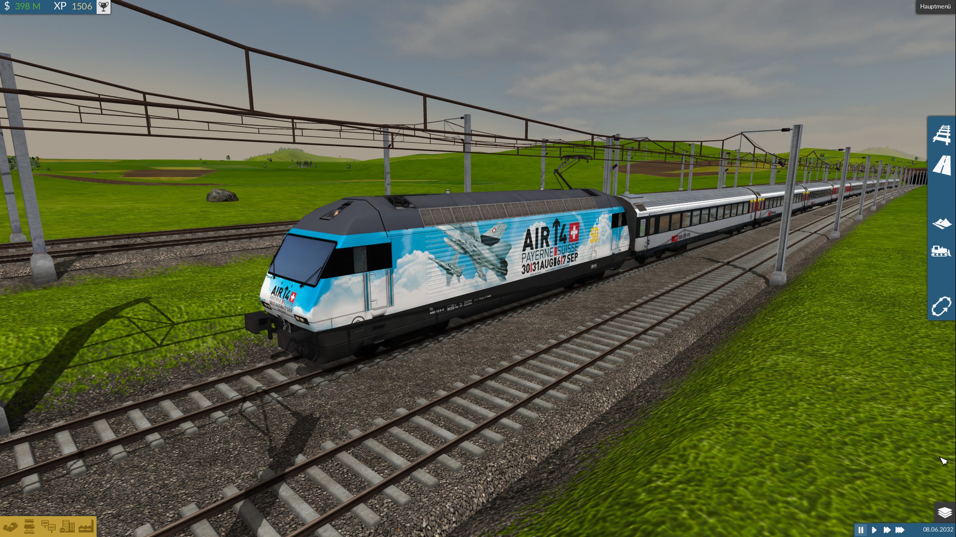 SBB Re 460 014 "Air 14" mit EW IV