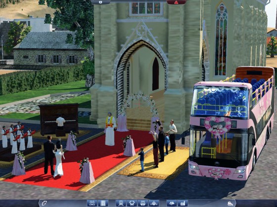 MOD Preview : Church Wedding + Wedding bus