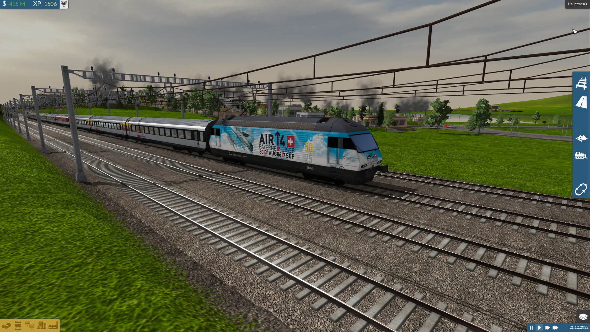 SBB Re 460 014 "Air 14" mit EW IV