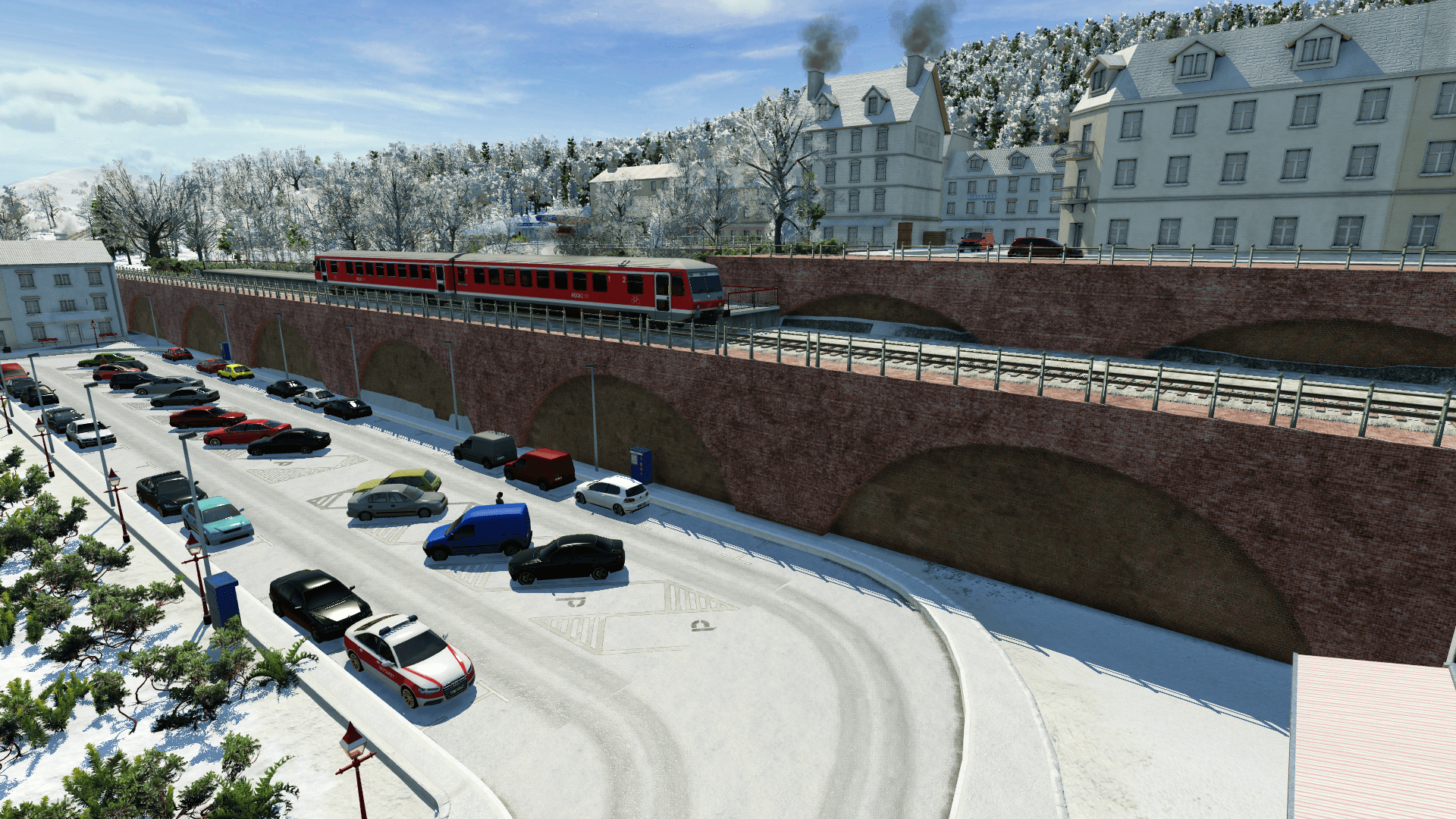 628 im Schnee