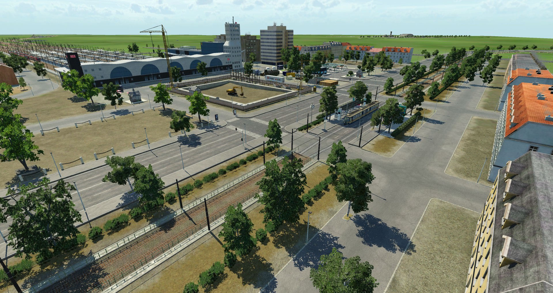 Umbauarbeiten am Hauptbahnhof