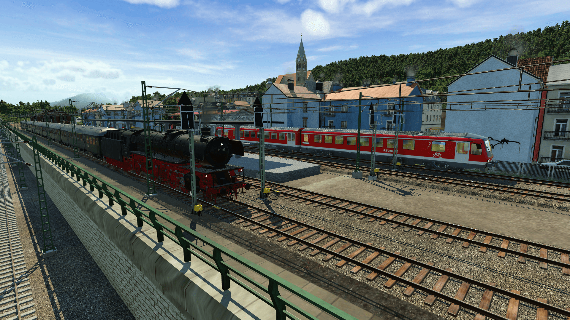 Ein Sonderzug mit BR 41