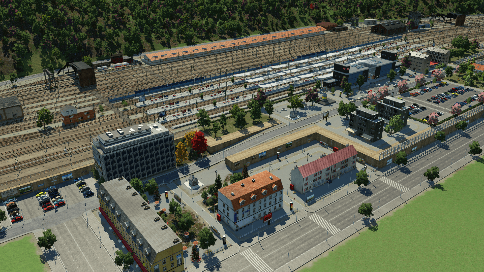 Bahnhof-Vorplatz
