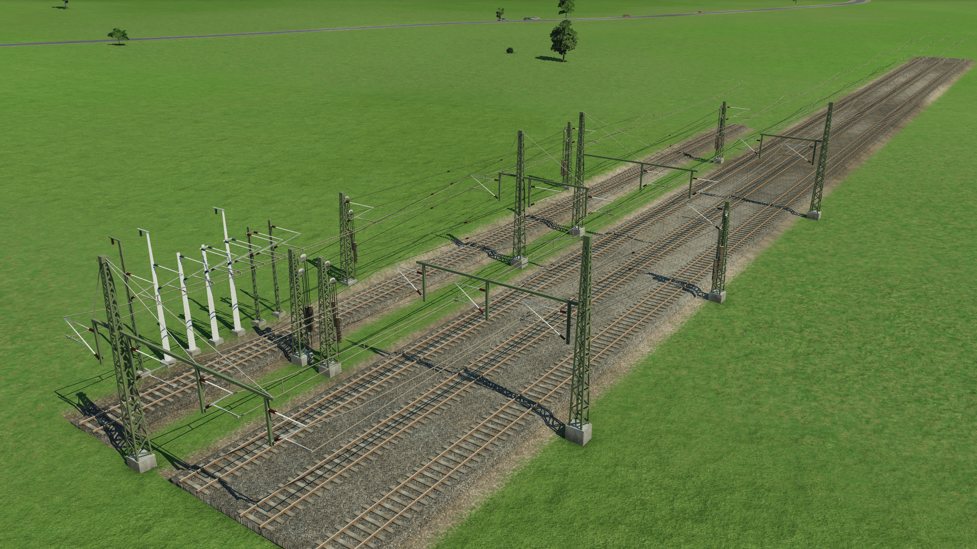 Oberleitungsmasten für jeden Geschmack (WIP)