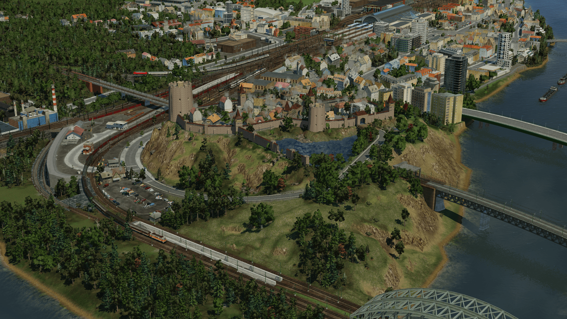 Bergstätten ist nun spontan zur Hauptstadt meiner neuen Karte ernannt/erbaut worden :)