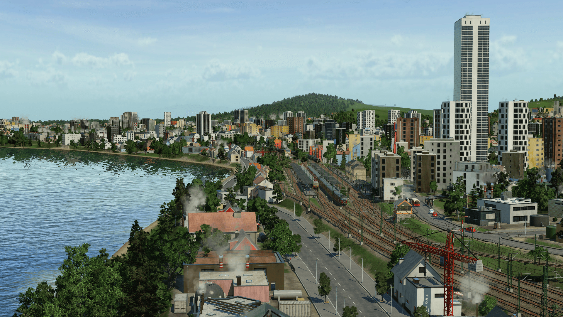 Der Bahnhof von Vaterstetten.