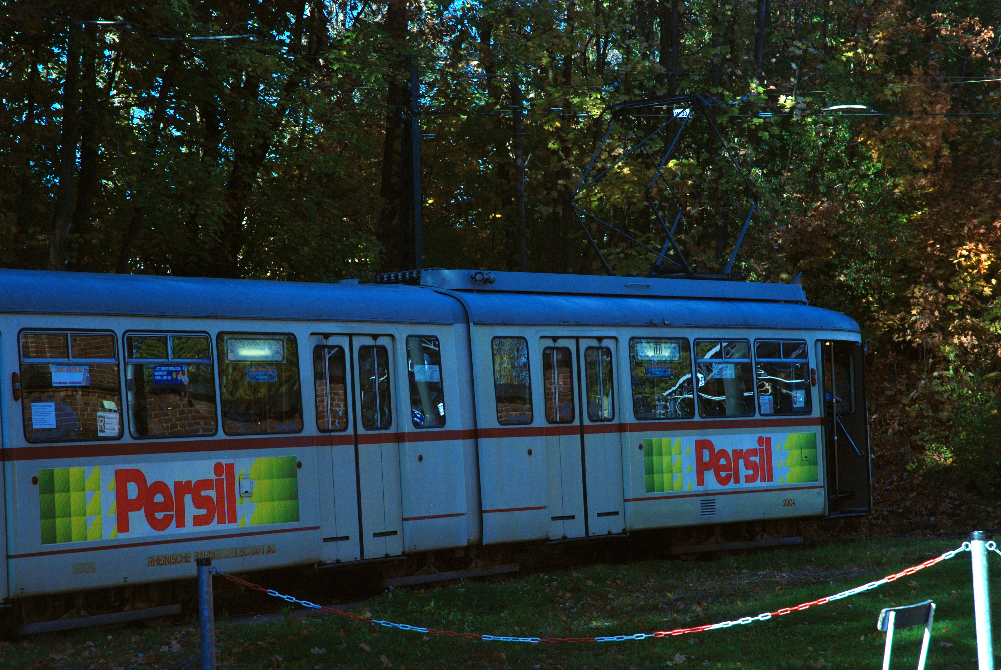 Fahrschulwagen (Düwag GT6) dreht wieder eine Runde