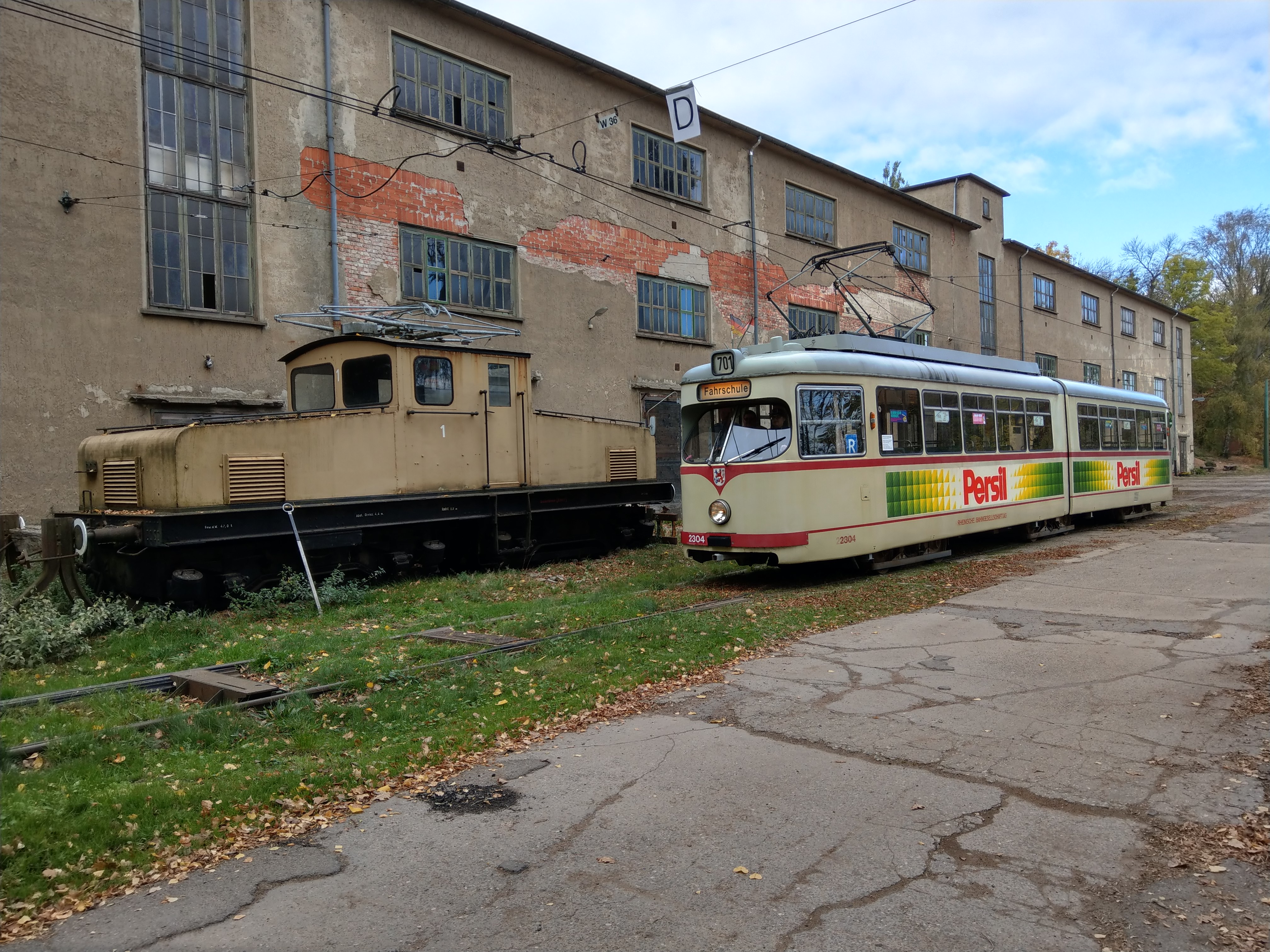 Fahrschulwagen unterwegs