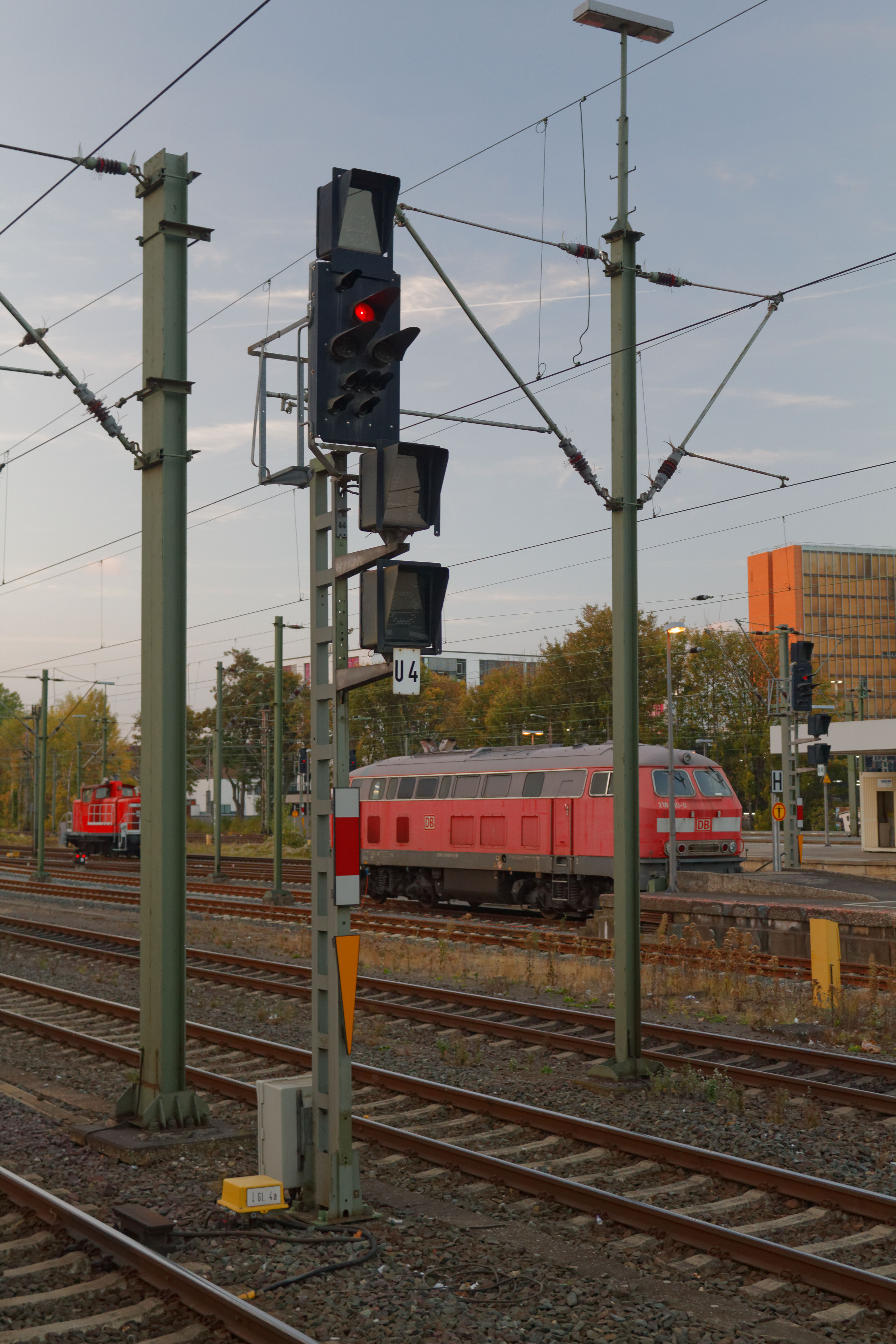 Hannover HBF am Abend