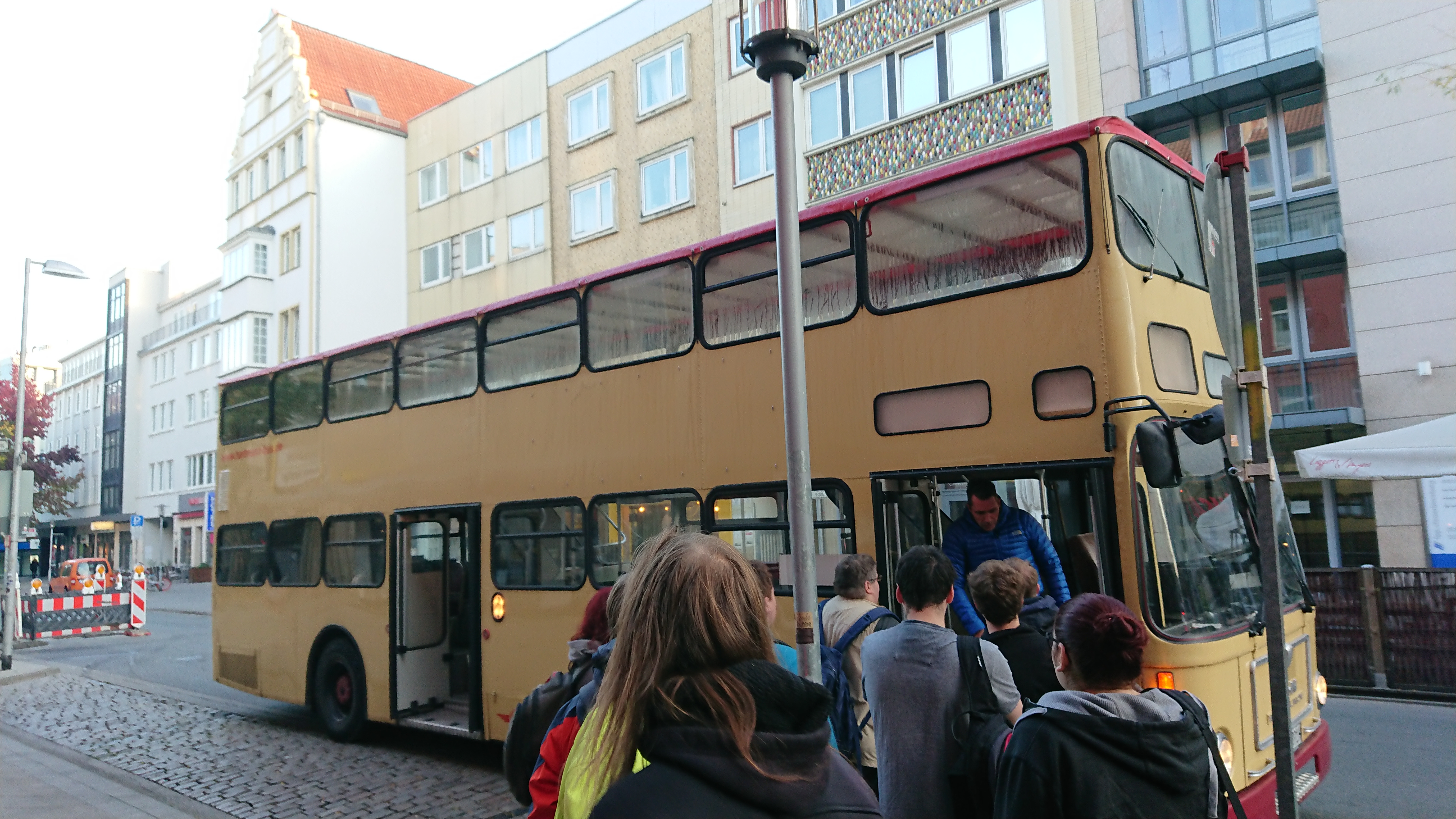Historisches "Taxi" zum Straßenbahnmuseum
