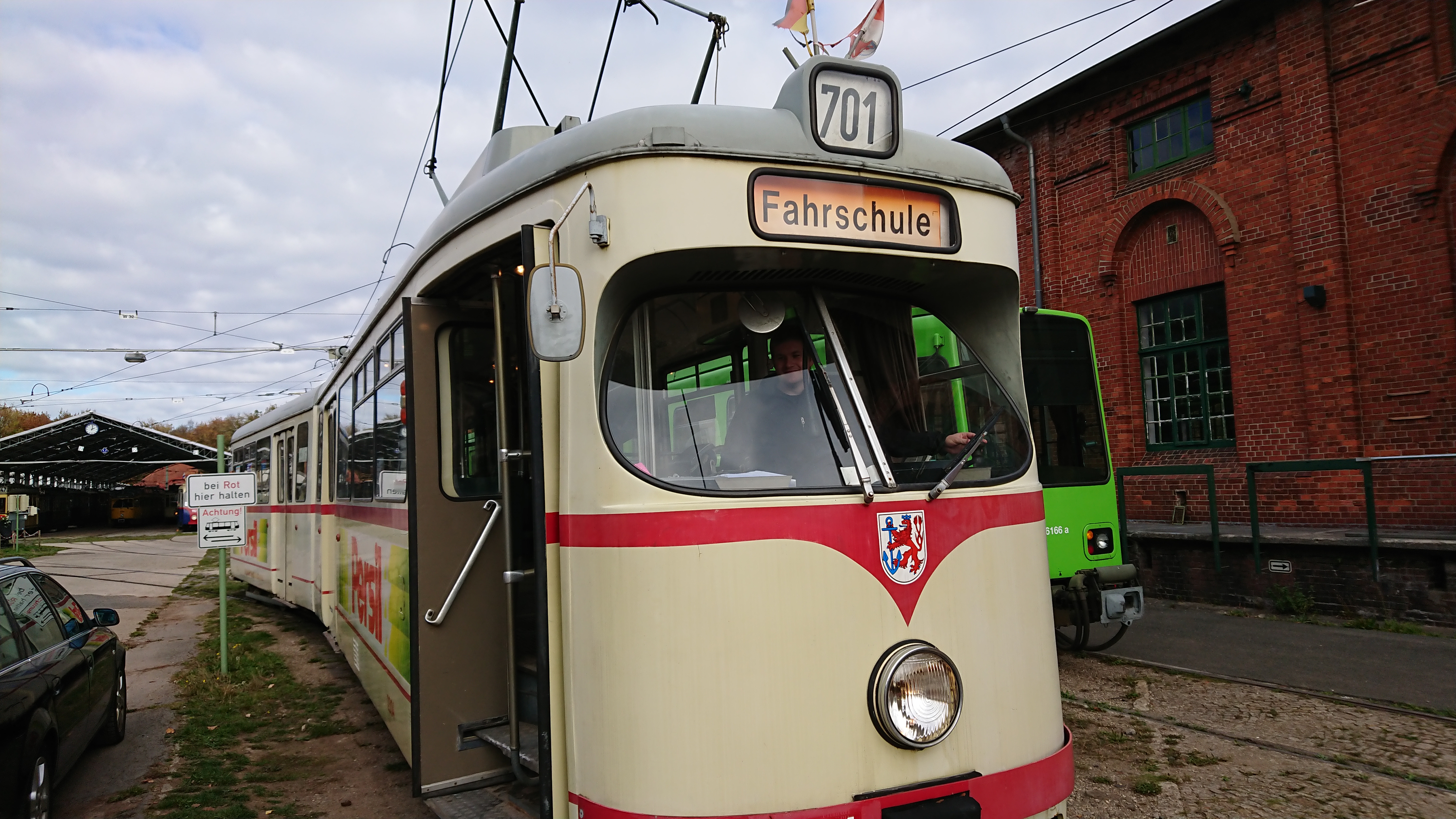 Einmal Straßenbahn selbst fahren