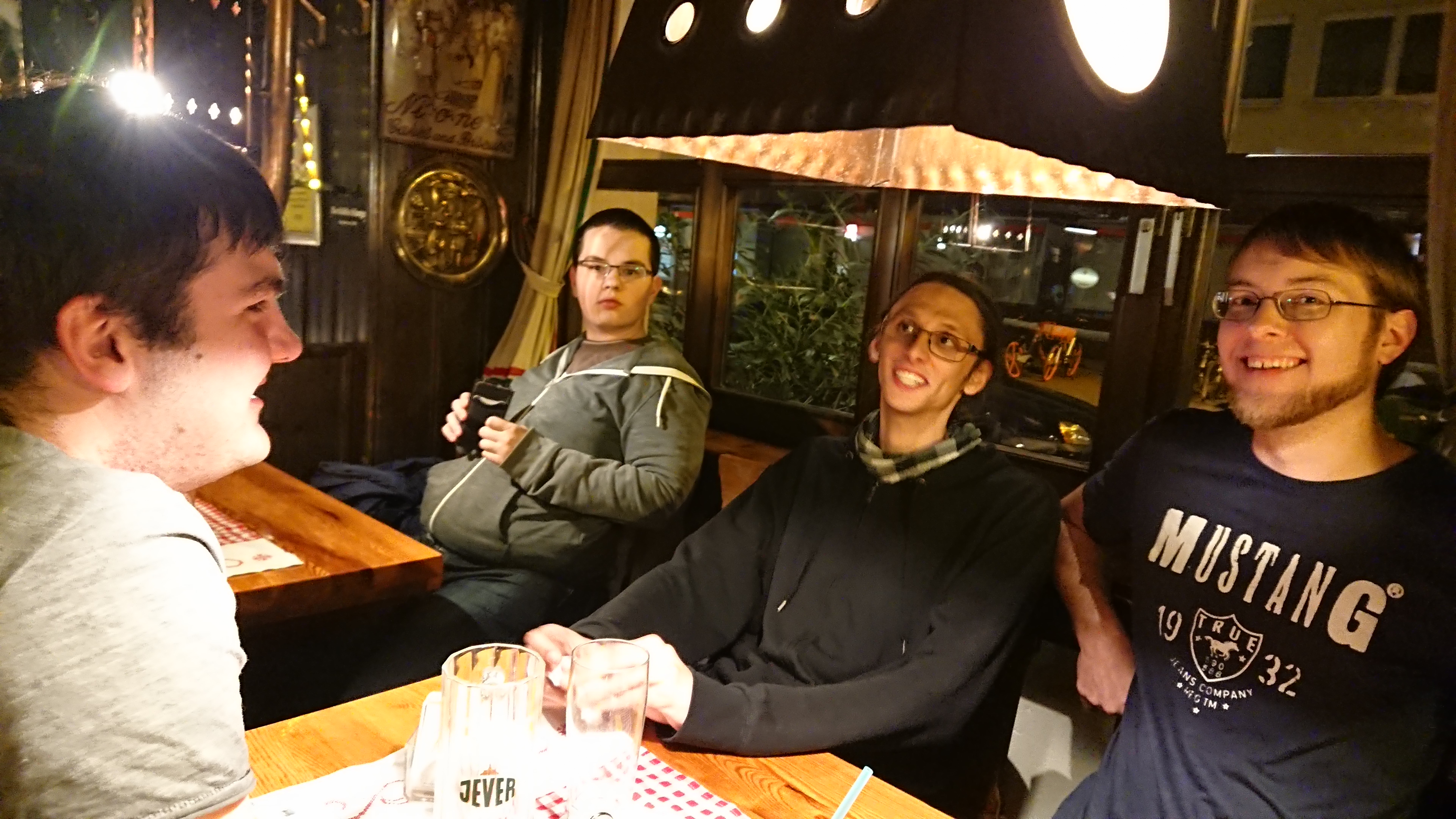Samstagabends im Pfannkuchenhaus