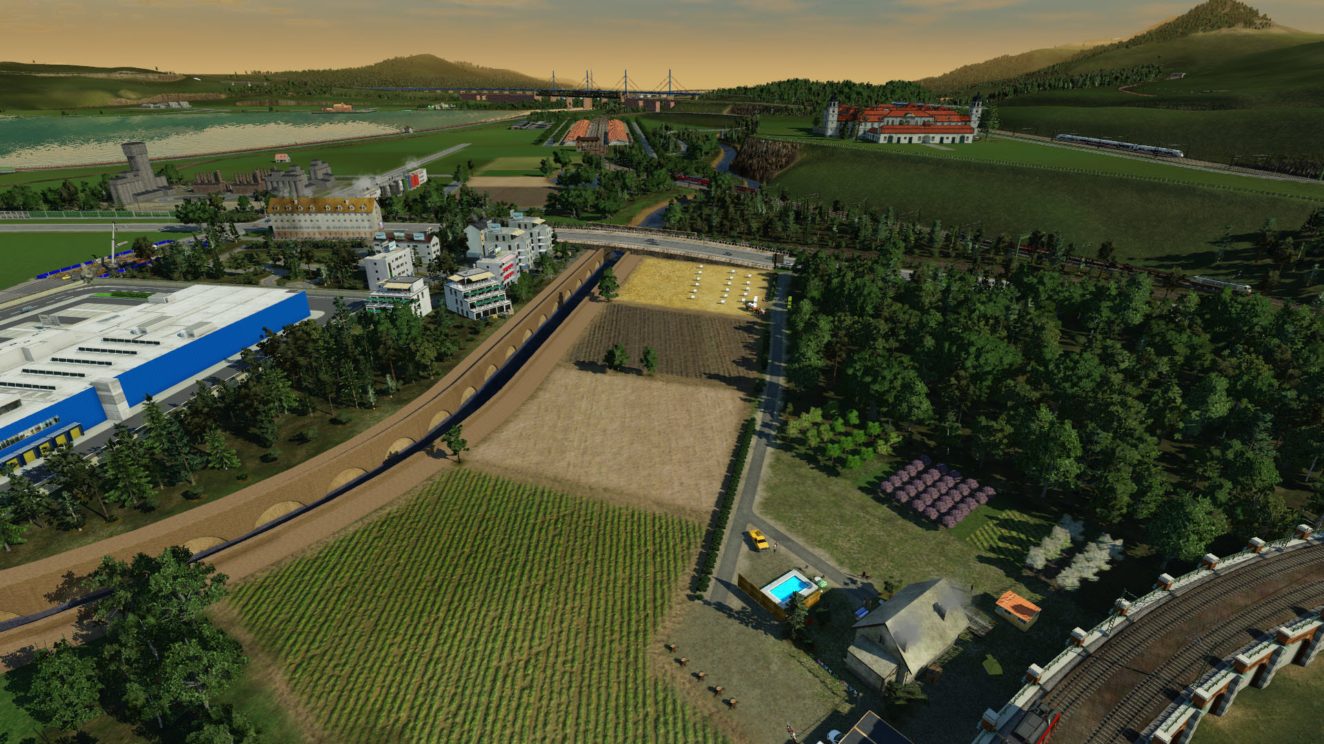 Rundblick über Oelde - 360°-Ansicht 1/4 (WIP)