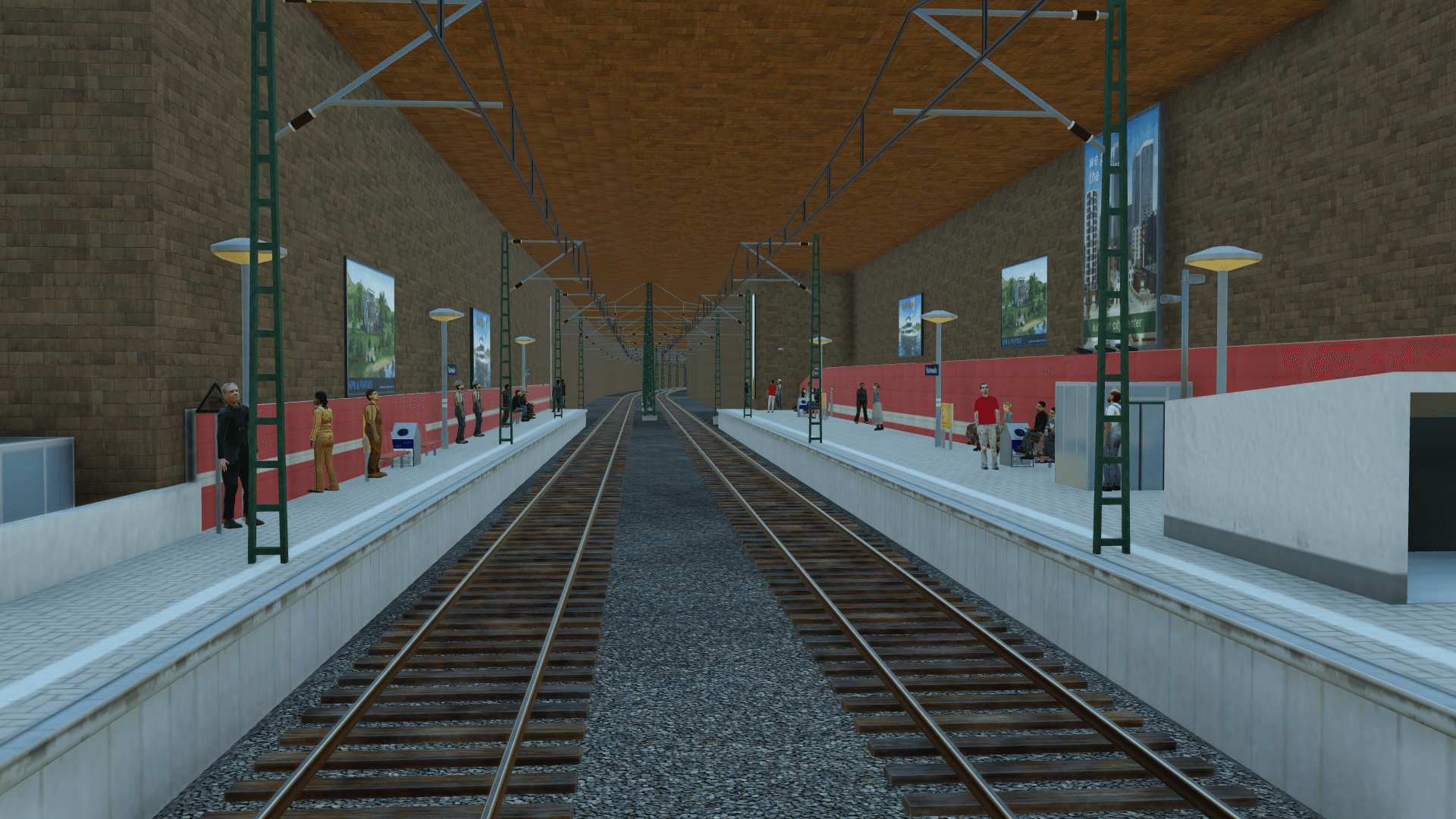 Blick Richtung Tunnel