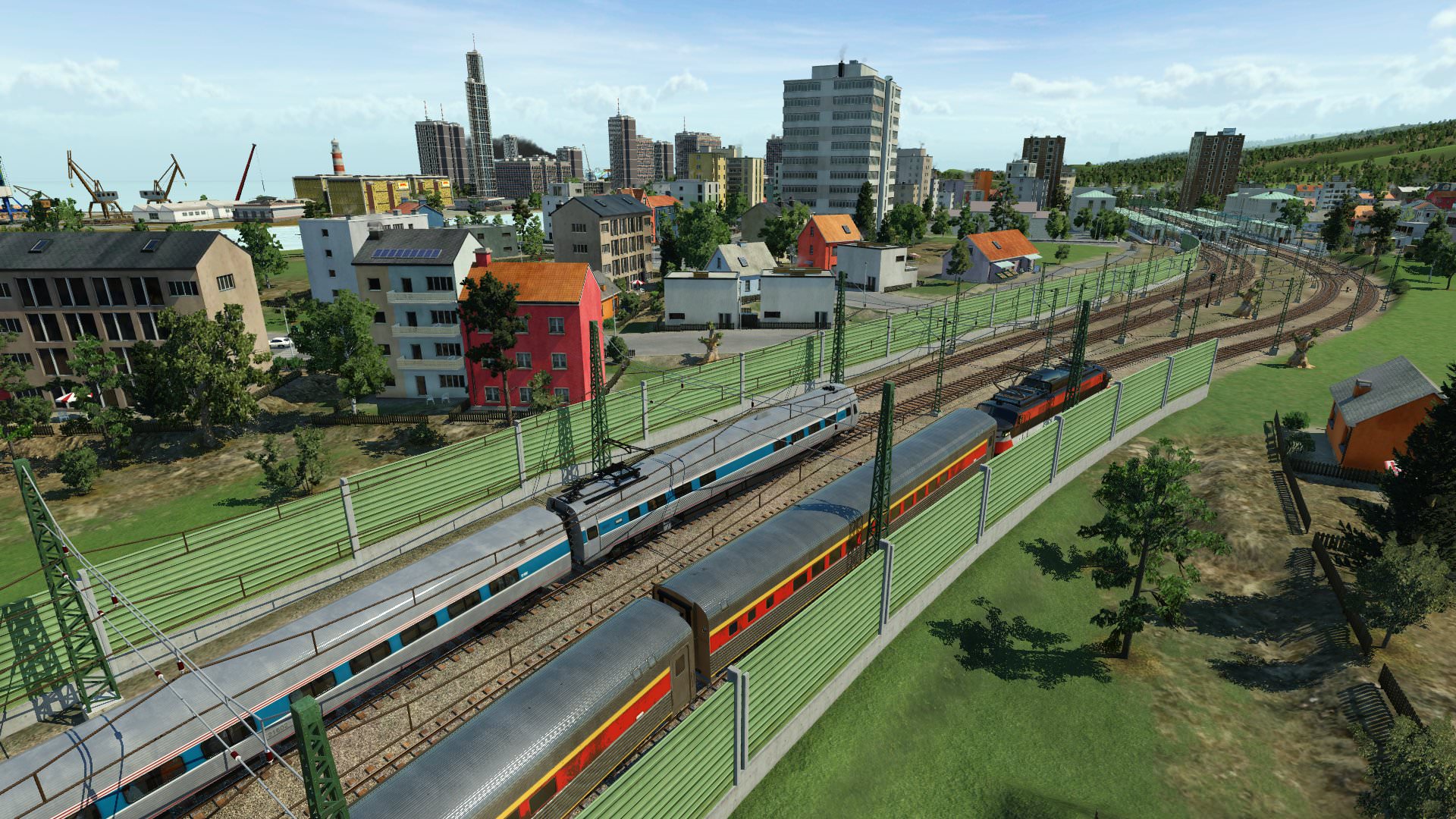 Paralleleinfahrt in Honolulu Central Station