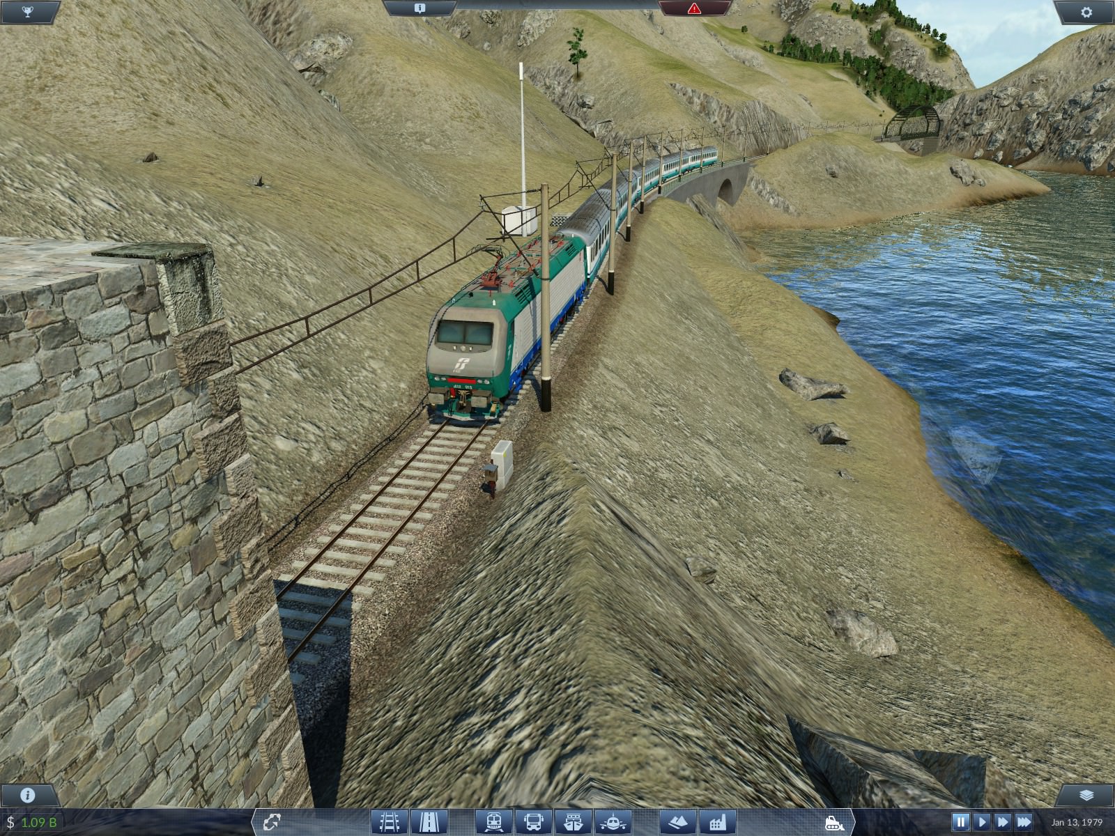 Along the river