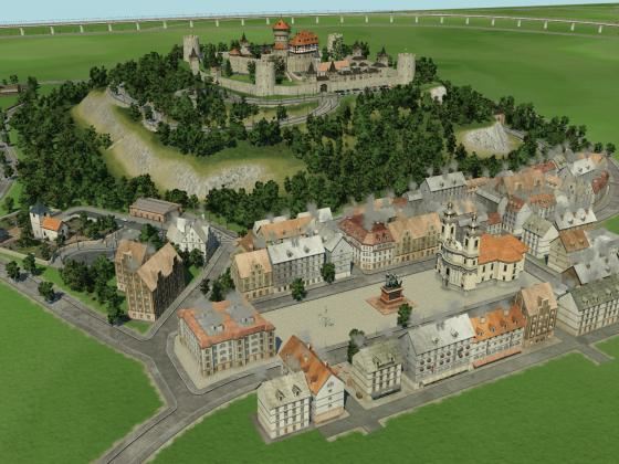 Altstadt mit Festung