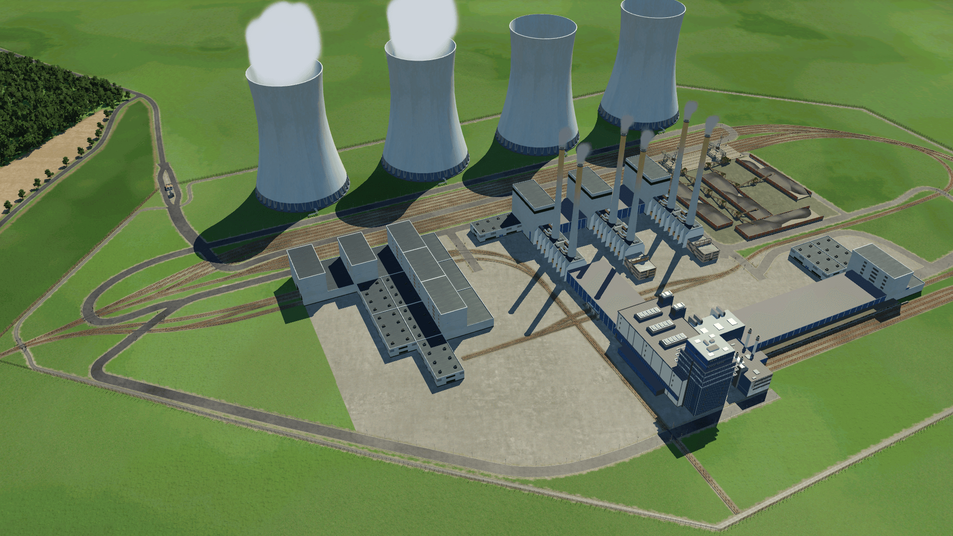 Kohlekraftwerk (Rohbau)