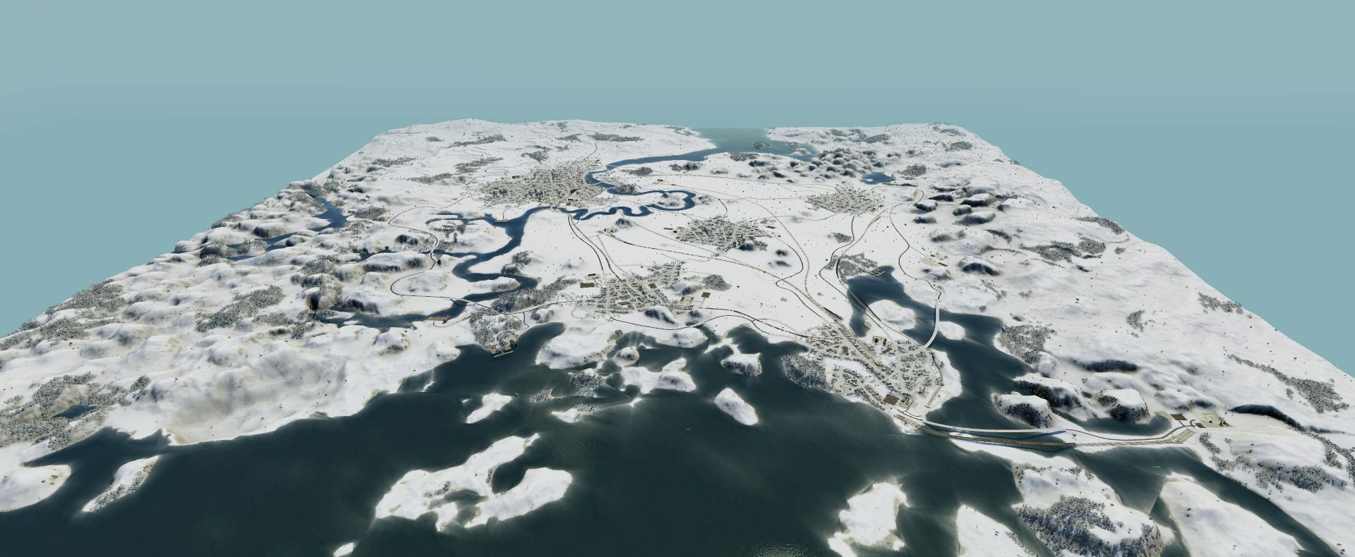 Winteranlage 8x8km.