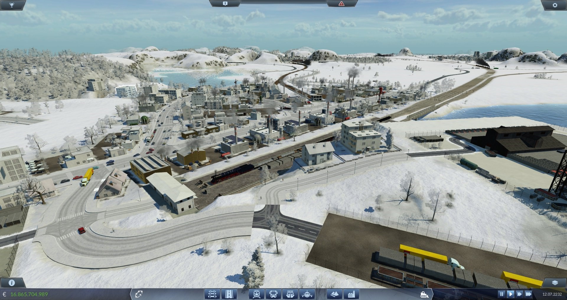 Winteranlage 8x8km.