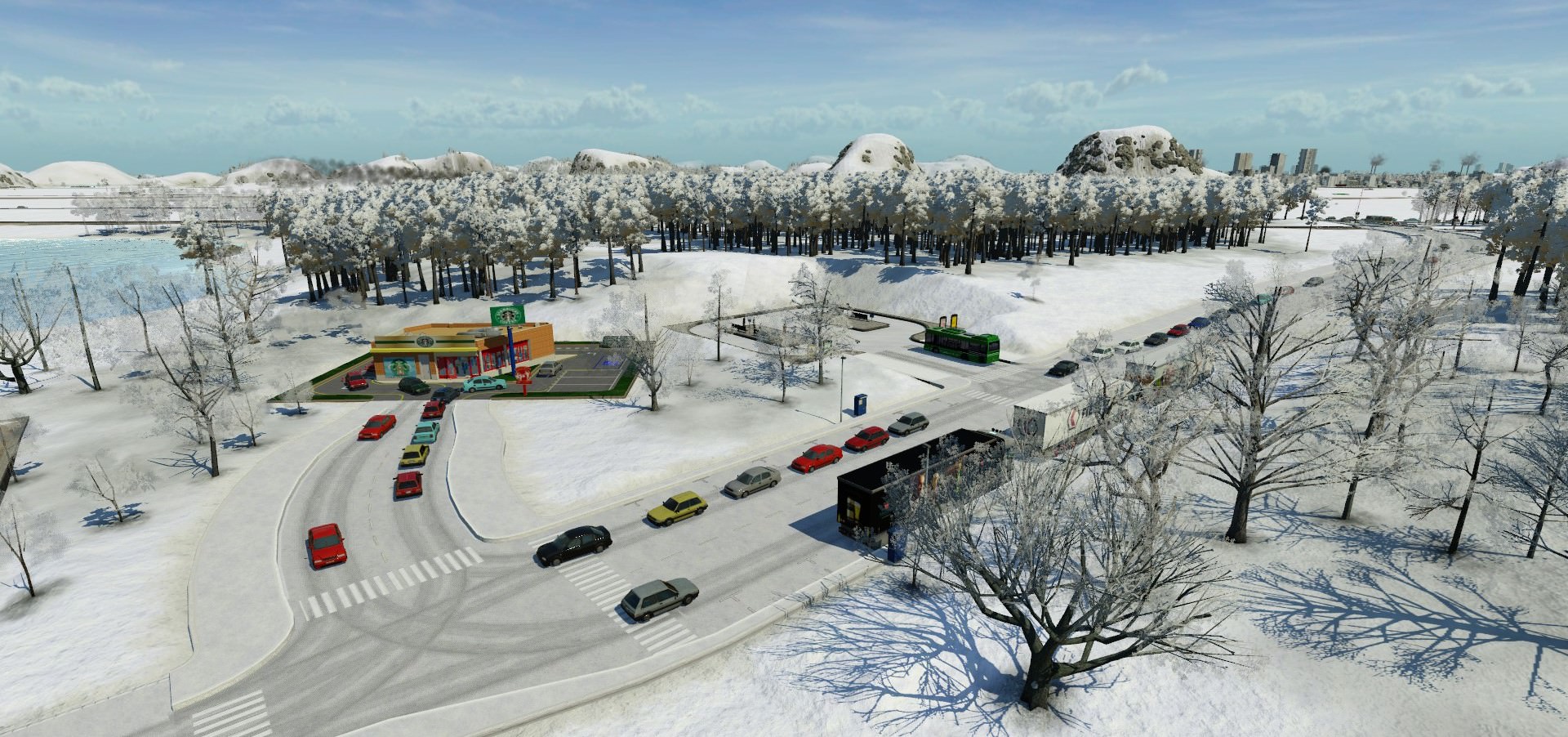 Winteranlage 8x8km.