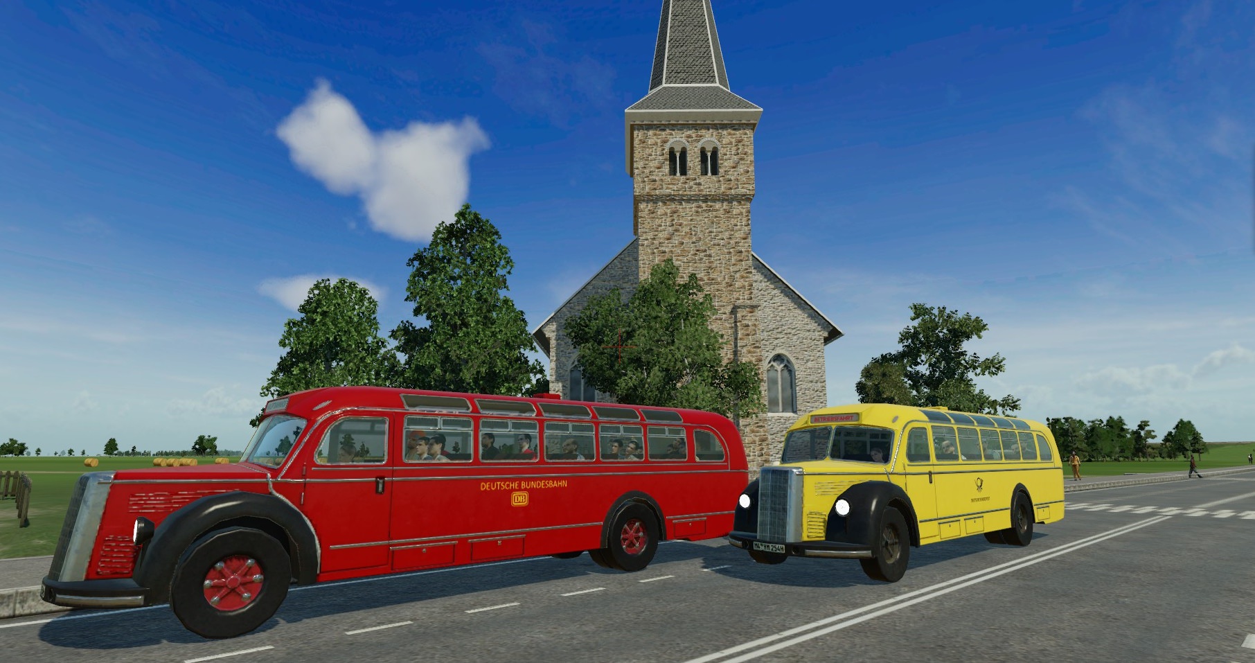Daimler Benz O6600 repaint Bahn & Postbus