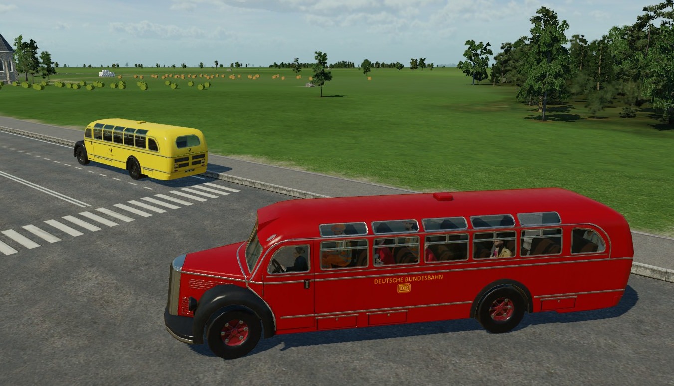 Daimler Benz O6600 repaint Bahn & Postbus